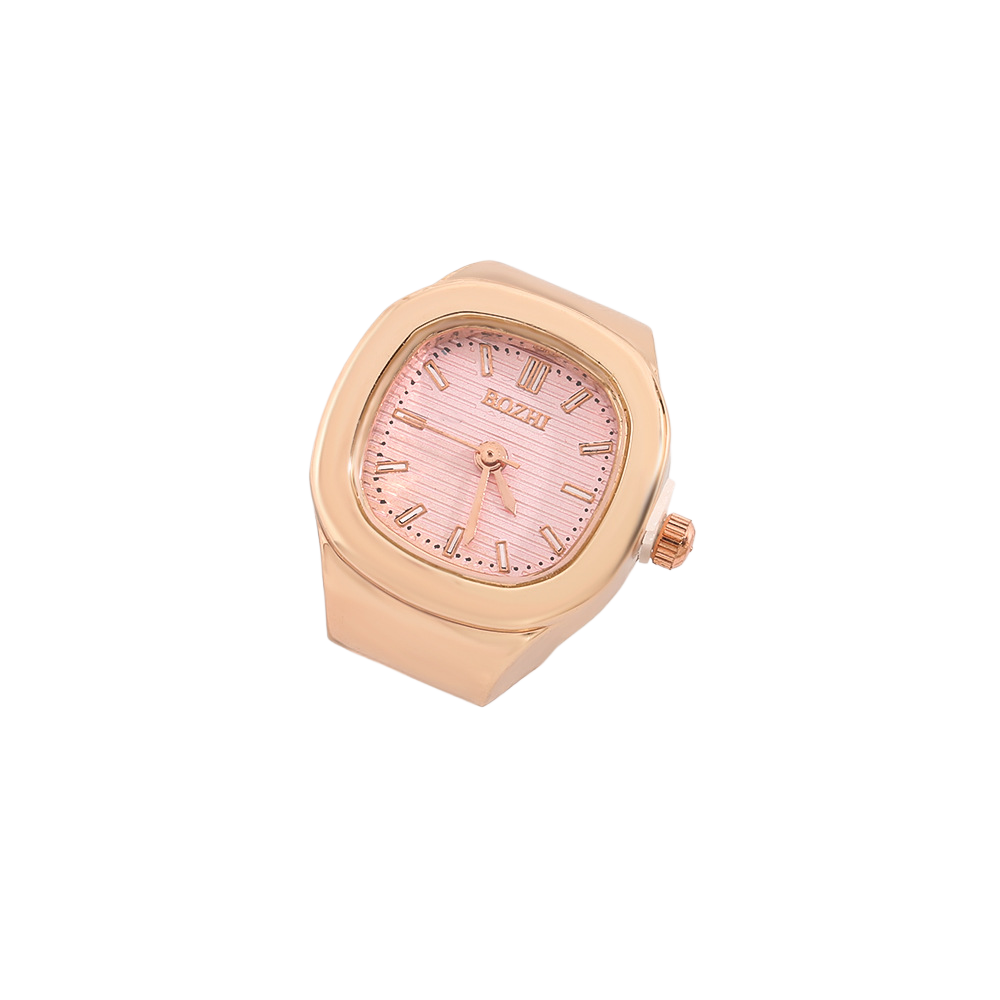 Square Ring Watch – Medieval Style Quartz Accessory