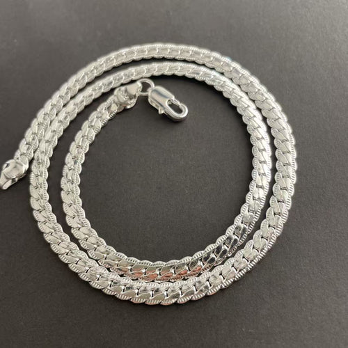 5mm Gold-Plated Whip Chain Necklace