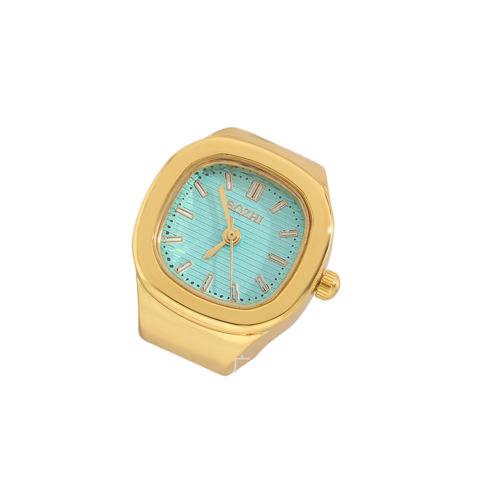 Square Ring Watch – Medieval Style Quartz Accessory