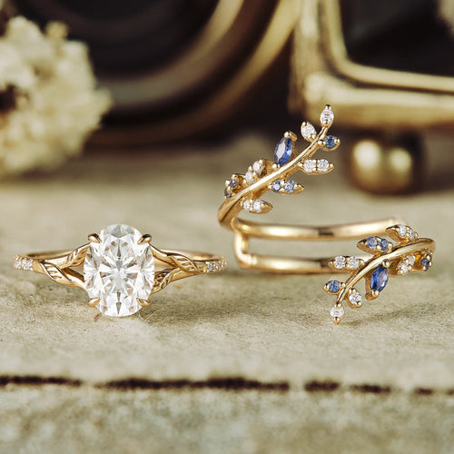 Gold Wheat Ear Style Ring