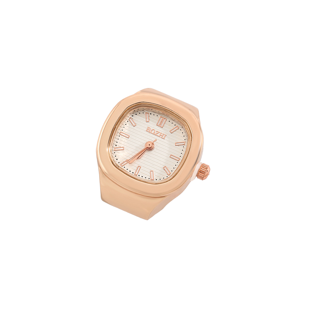 Square Ring Watch – Medieval Style Quartz Accessory