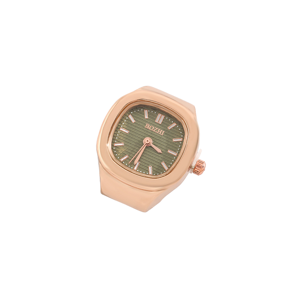 Square Ring Watch – Medieval Style Quartz Accessory