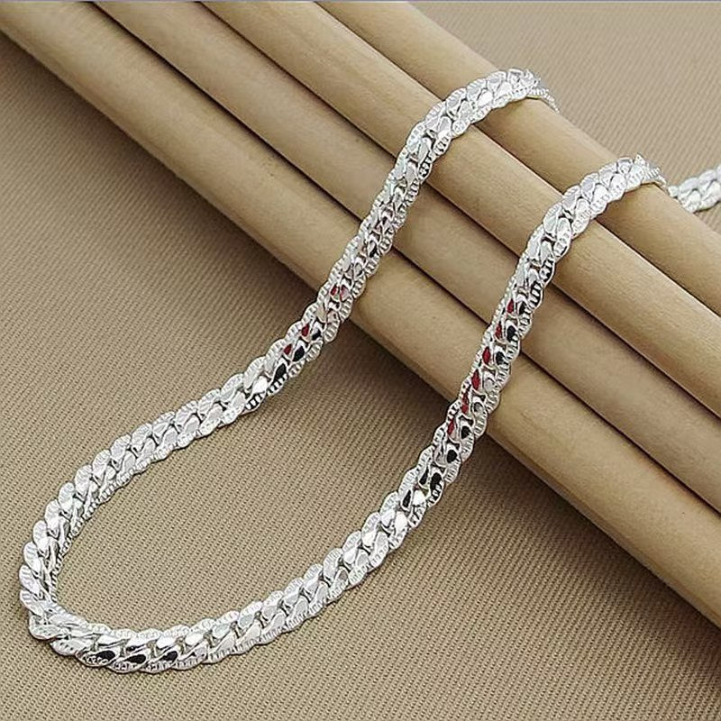 5mm Gold-Plated Whip Chain Necklace