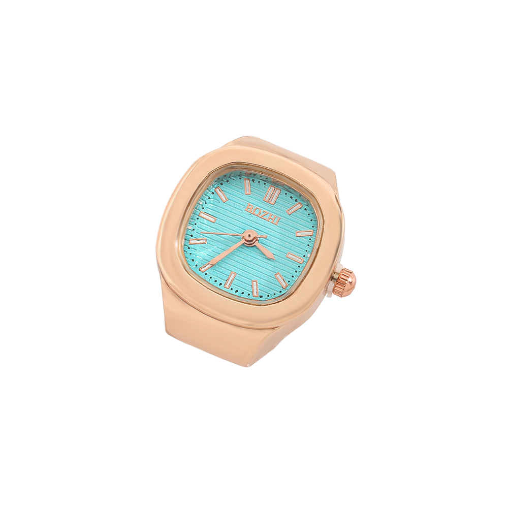 Square Ring Watch – Medieval Style Quartz Accessory