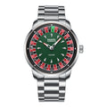 Luminous Compass Quartz Casino Style Watch – 46mm